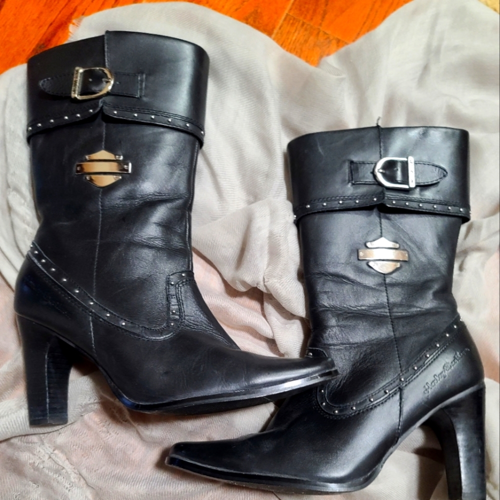 Harley Davidson boots size 8